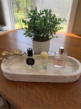 Natural Oval  Vanity Tray